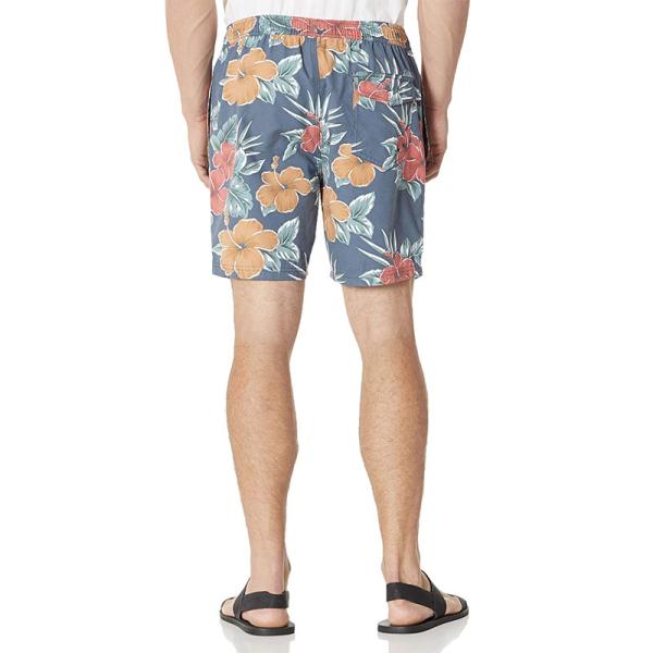 Quick Dry Polyester Men'S 7 Inch Inseam Swim Shorts Trunks With Pockets