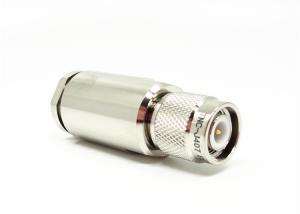 China Nickel Plated TNC RF Connector IEC 60169-17 RF Design Standard Coaxial Connector on sale