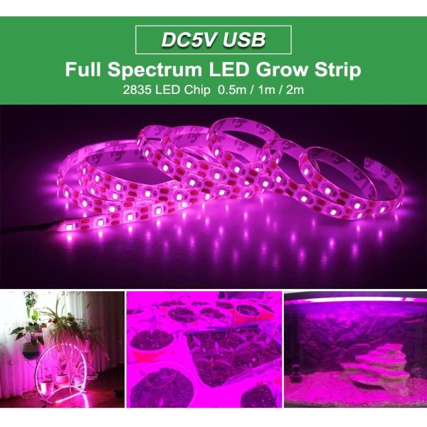 Full Spectrum Usb Greenhouse Hydroponic Indoor Plant Grow Lights