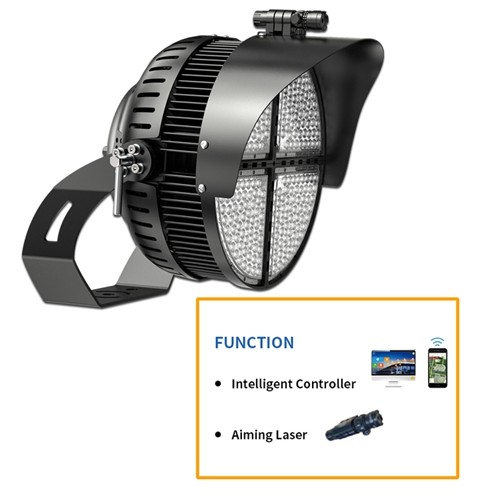 Cold Forging Module IP66 160Lm/W LED Sports Light