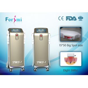 China Instant Cooling of the Crystal,High and Stable energy output, SHR Hair Removal Machine on sale