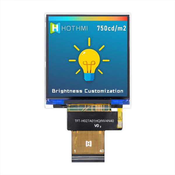 Highlight 2.7 Inch 320x320 Readable Sunlight TFT Display Panel For Industrial Control