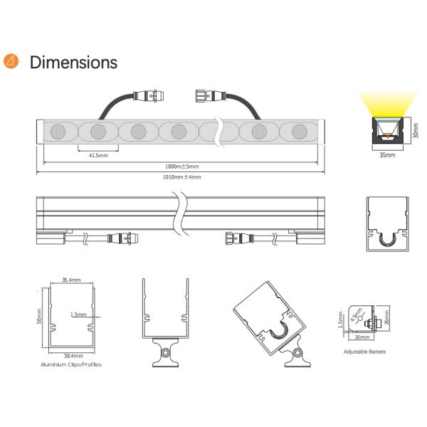 Flexible and Durable Design for Easy Installation Flex LED Wall Washer for Your Lighting Needs