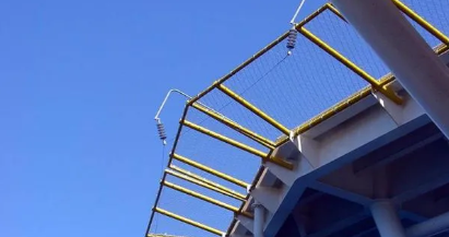 Anti-rust And High Tensile Strength Safety Helideck Safety Net Perimeter Netting