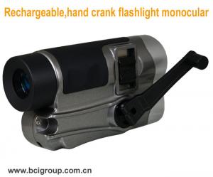 China Rechargeable,hand crank flashlight monocular Camera Chargers ,hand crank flashlight wholesale