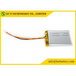China 3.7V 3000mah Lithium Polymer Battery LP894464 Tablet Battery 3.7 V 3000mah Rechargeable lithium battery on sale