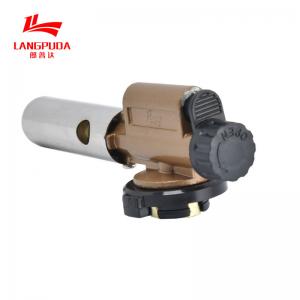 China Brown Household Butane Flame Gun , Portable Butane Gas Torch wholesale