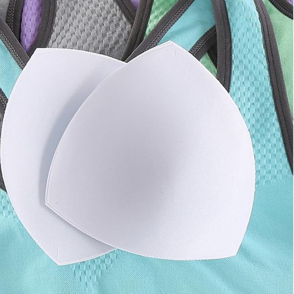 Solid Women High Impact Sports Bra Antishock Quick drying Short