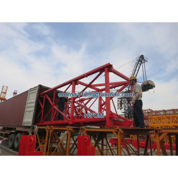 Mast Crane QTD230-5520 Model Luffing Jib Crane Tower 18t Load 51m Height