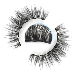 Buy cheap 27mm Length Faux Natural False Eyelashes Magnetic Lashes With Liner from wholesalers