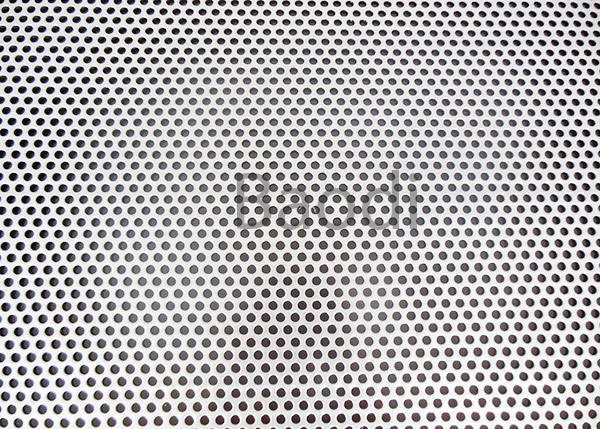 6mm Round Hole Steel Perforated Sheet , 316L Perforated Mild Steel Sheet