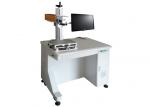 Air Cooling Fiber Laser Marking Machine , Small Metal Engraving Machine