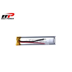 China Bluetooth 471045 180mAh 3.7V Lithium Polymer Battery pure cobalt on sale