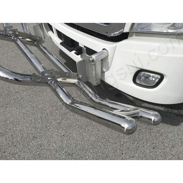 High Strength Deer Grill Guard Hand Polishing Big Truck Aftermarket Accessories