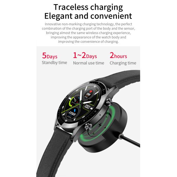 65G Bluetooth Calling Smartwatch 200mAH Health Monitoring Bracelet IP67 Waterproof Band