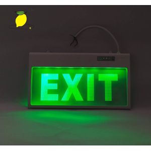 China Reliable Recessed Emergency Exit Light , Ceiling Mounted Exit Sign wholesale