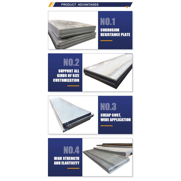 High Strength S235 Carbon Steel Sheets Plate 6mm Bright Annealed