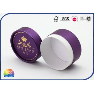 China Essential Oil Violet Reusable Eco Friendly Paper Tube Packaging wholesale