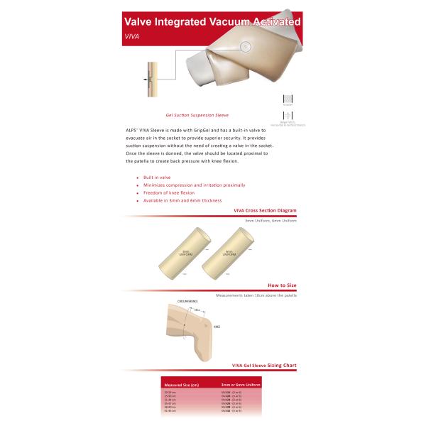 Valve Integrated Vacuum Activated ALPS Suspension Sleeve