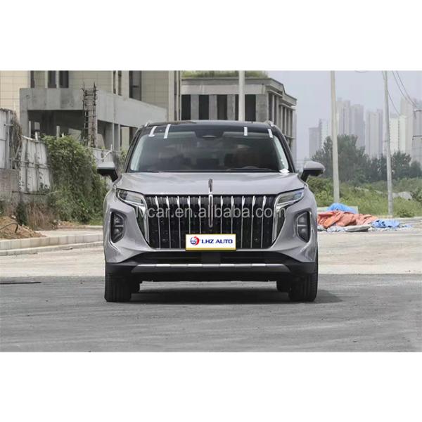 2024 HongQi HS7 Black Mid to Large-Sized SUV with Left-Hand Drive and No Roof Rack