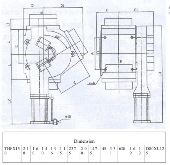 Plug diverter valve for grain and oil factory 3-way Diverter & Plug Diverter Valve Plug diverter valve for dense phase