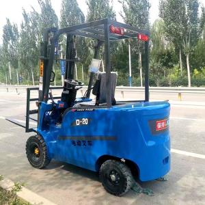 China Electric Forklift Truck 1ton 3ton Capacity Fork Lift Truck 7.5KW Brushless AC Hydraulic Pallet Stacker Trucks wholesale