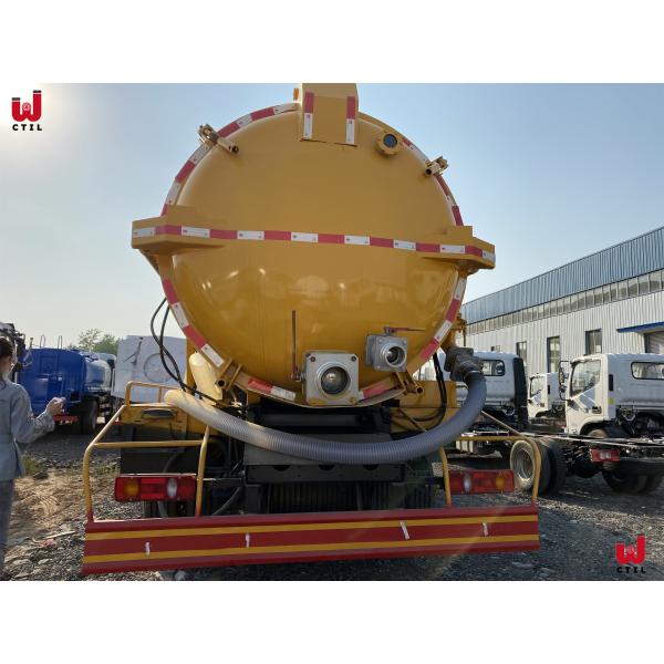 4x2 Sewage Cleaning Truck 20T Sewage Vacuum Pump Truck
