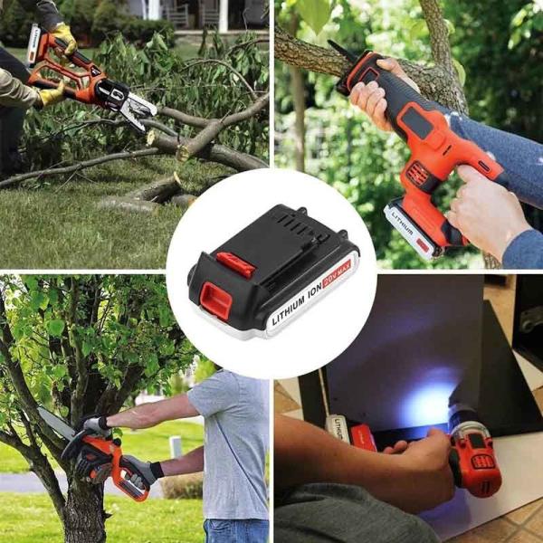 20V 1.5Ah Power Tools Lithium Ion Battery Rechargeable Replacement