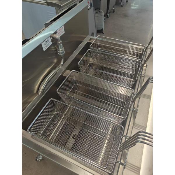 Two Pots Four Baskets GAS Open Deep Commerical Deep Chip Electric & Gas Deep Fryer