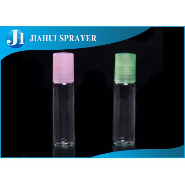 OEM Offered Empty Pet Rating Plastic Bottles Transparent Body With Coloful Caps