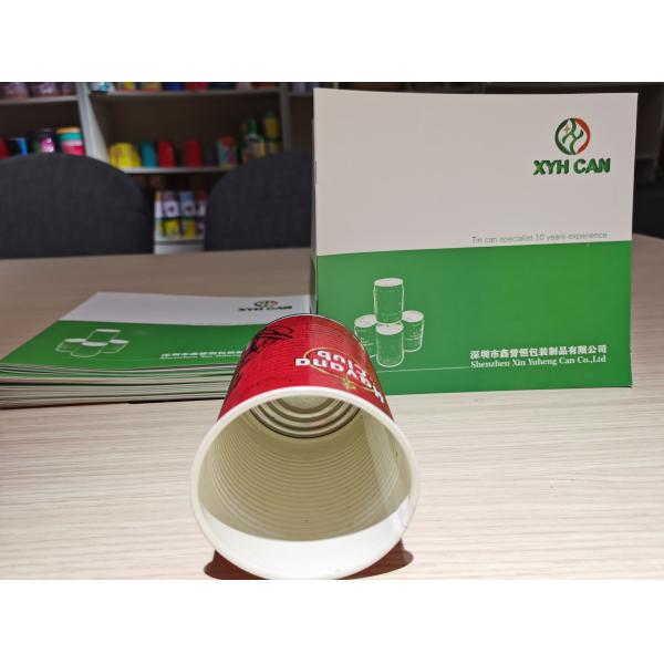 330ml CMYK 0.18mm Thickness Alcohol Tin Can For Whisky