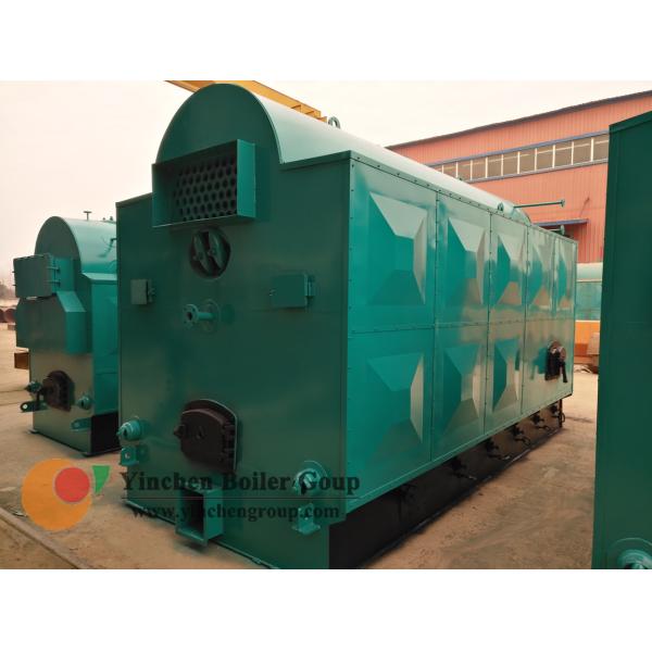 DZL 1-20 t/h 1.0-1.25mpa automatic feeding and slagging horizontal there return chain grate coal fired boiler efficiency