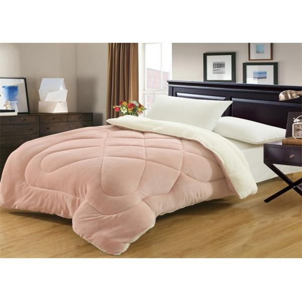 Full Size Winter Quilt Sets 100% Polyester For Low Temperature Conditions