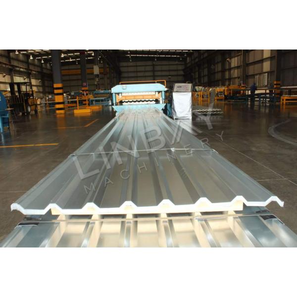 Mexican TR101 Corrugated Roofing Roll Forming Machine 0-15m/Min