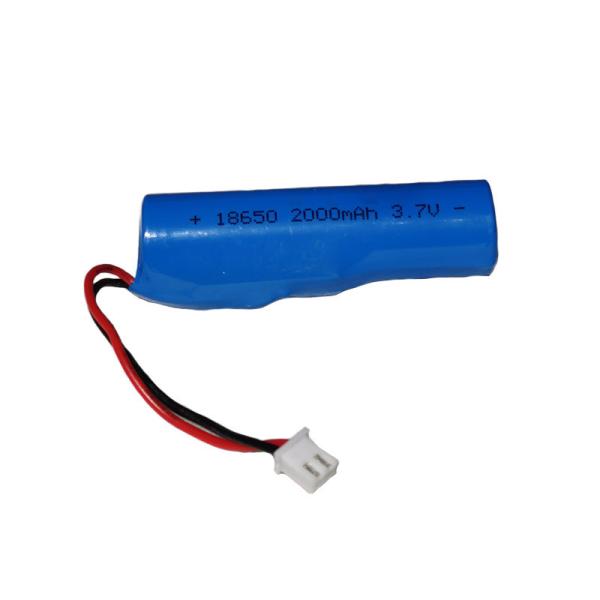 7.4Wh 3.7V 2000mAh 18650 Lithium Ion Battery Pack