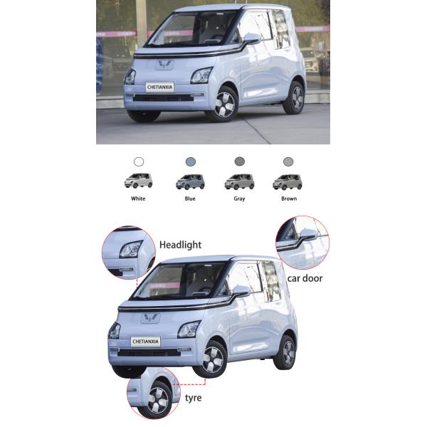 New Energy Mini EV Cars Vehicles Modern And Sleek Design Wuling Nano Air