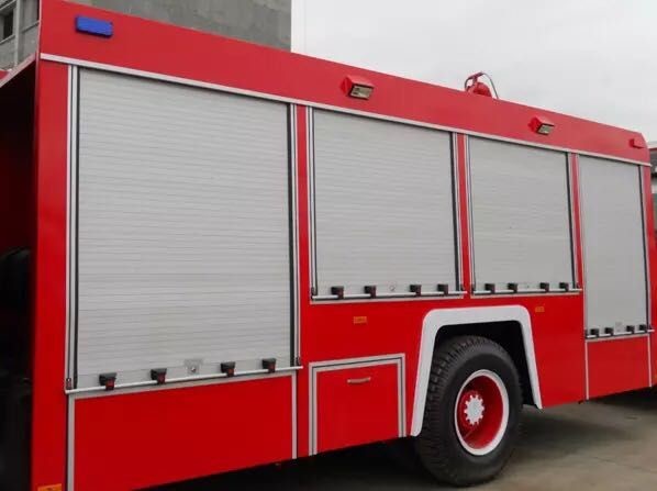 Fire Truck and Emergency Vehicles Accessories Rapid Rollup Door Aluminum Alloy Outdoor Slide Roller Door Rolling Shutter