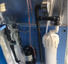 Self Service RO Water Dispenser , Water Refilling Vendo Machine 4 Stage