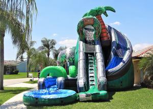 China inflatable double water slide	adults commercial backyard Inflatable Water Slide Rentals wholesale