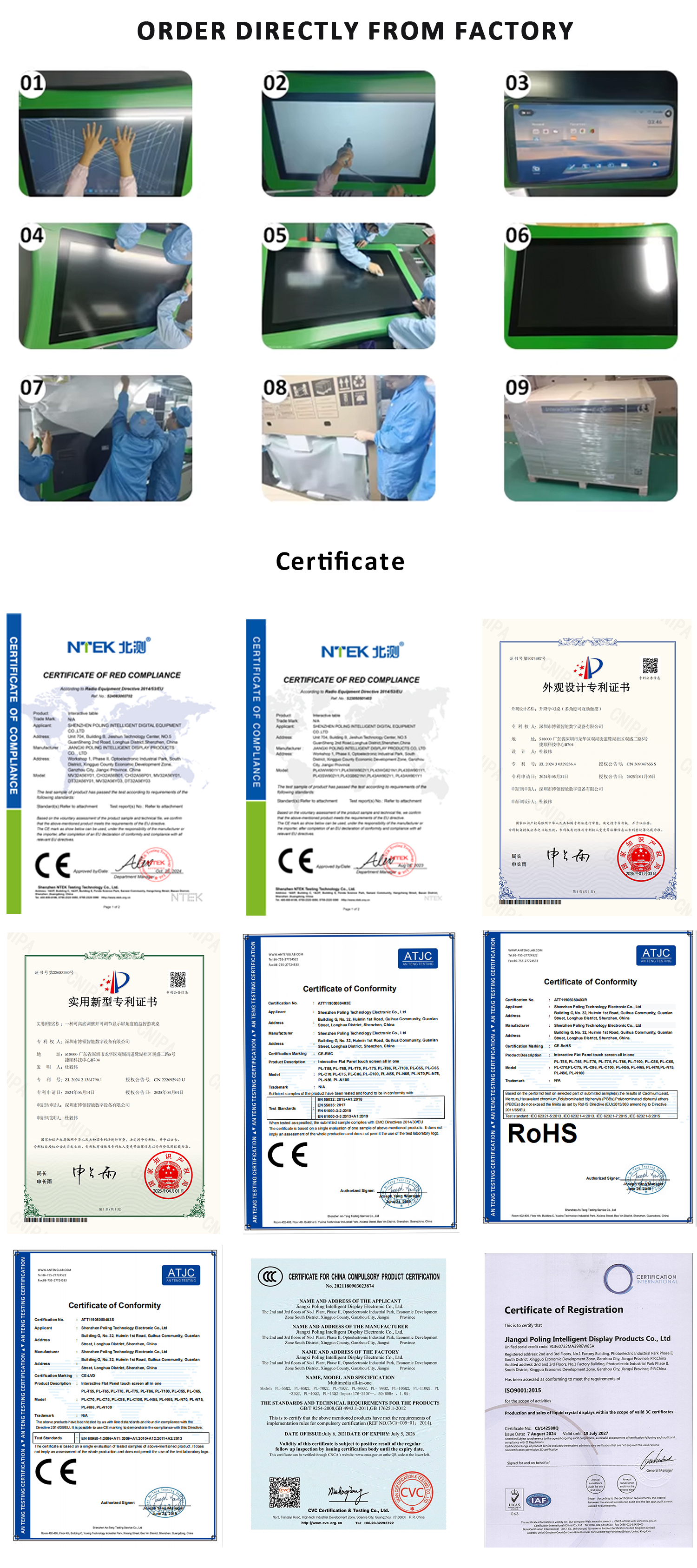 Kids Android Multi Touch Table 32inch with Octa Core CPU