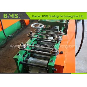 Z Beam Boltless Shelving Roll Forming Machine Online Punching
