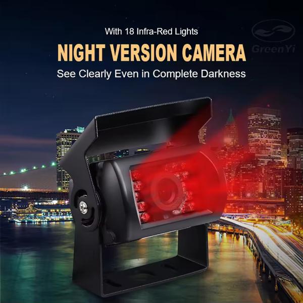 Universal 12V Dash Cam Maxi Truck Back-up Camera With Built In 18 IR LED For Night Assistance