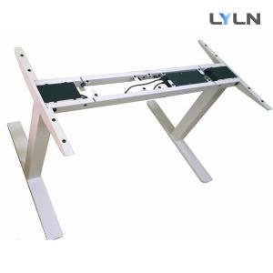 China Training Room Motorized Height Adjustable Desk Smooth And Quiet Lifting - Up / Down wholesale