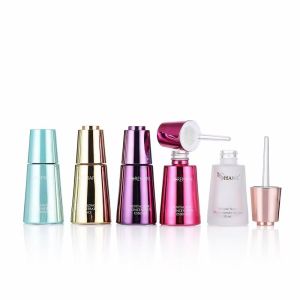 China 30ml Slant-shoulder Glass Dropper Bottle Cosmetics Packaging wholesale