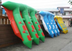 China Amazing Inflatable Banana Boat Fly Fish / Logo Printed Flying Fish Tube wholesale