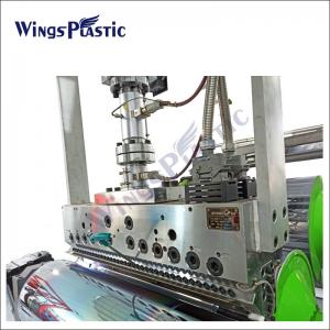 China Transparent Plastic Sheet Extruder Machine For PET PP EVA PS PC Sheet Film wholesale