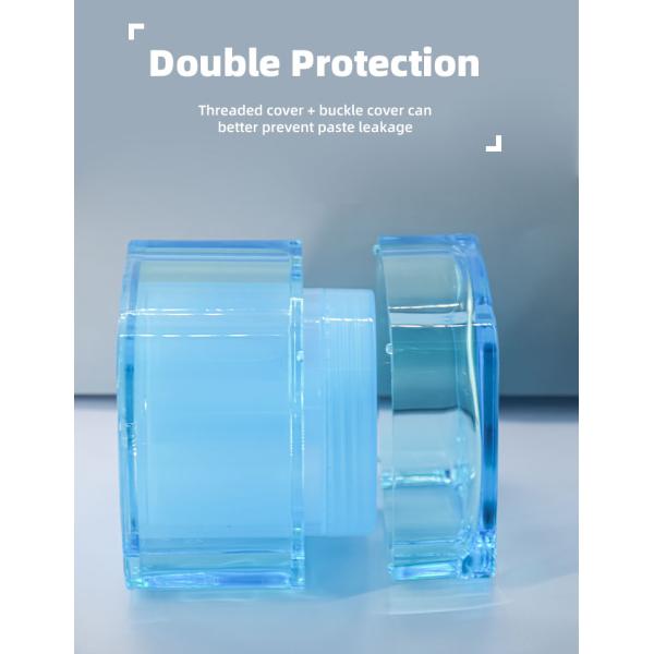 140g + 140g Acrylic Cream Jar Herborist Tai Chi Clay Mask Packaging