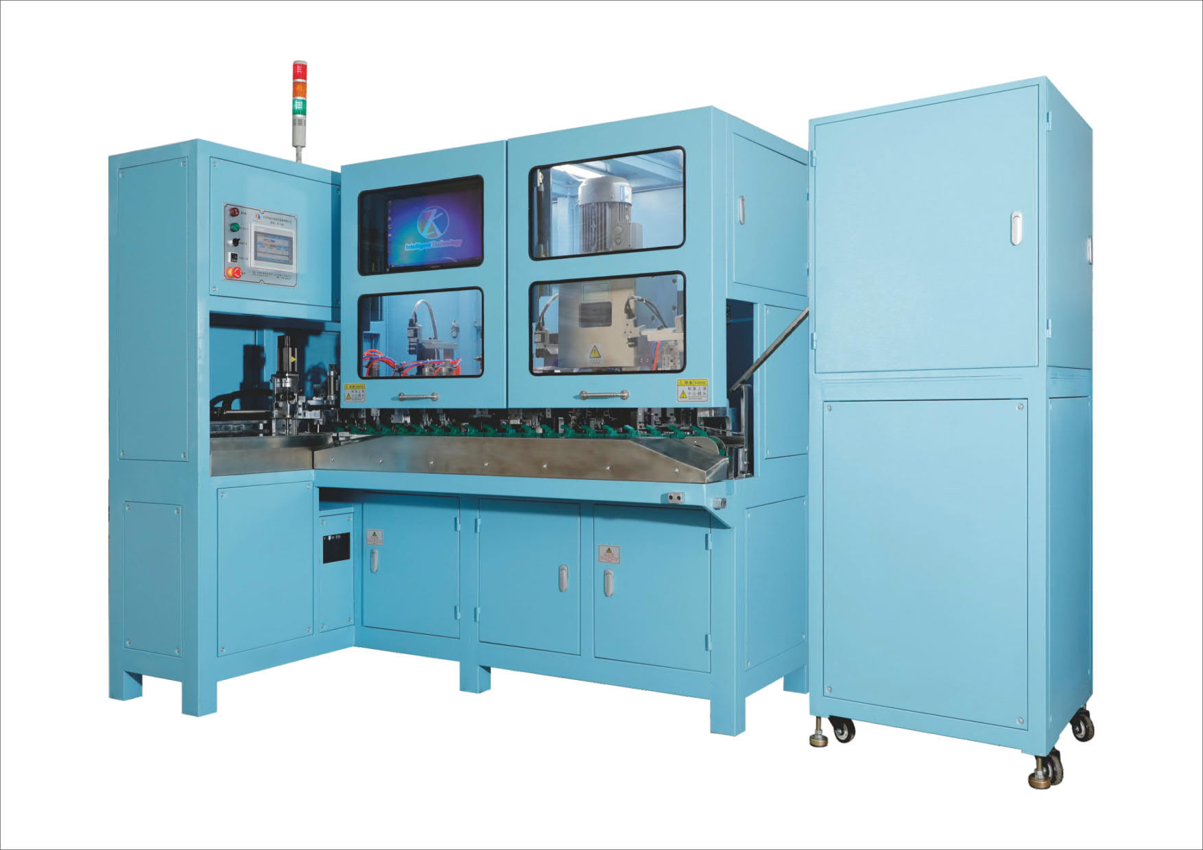 Double End Power Cord Making Machine 8.5kw Plug Crimping Machine