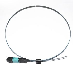 Buy cheap 1 Meter Fiber Optic Ribbon 8 Core MPO OM3 OM4 Pigtail from wholesalers