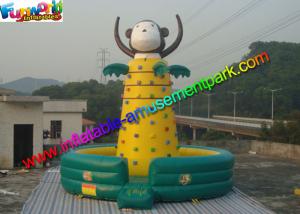 China Customized Inflatable Rock Climbing Wall Sport Climbing Games Outdoor wholesale